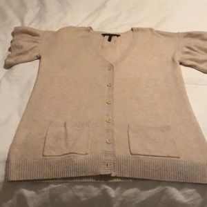 BCBG puff sleeve tunic
